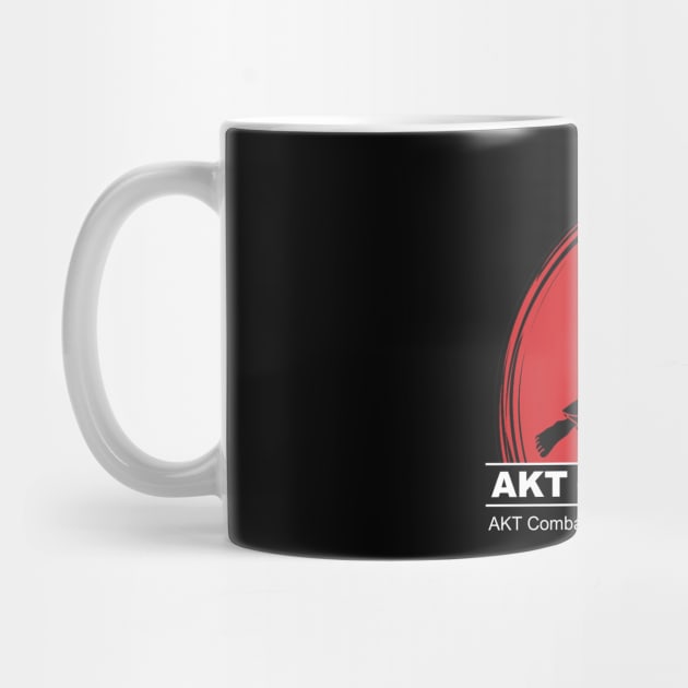 Throwing AKT Combatives Academy- White Lettering by AKTionGear